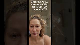 JOLENE Cream Bleach On Hair  AT Home DIY Root Cover UP  DIY Highlights [upl. by Patty]