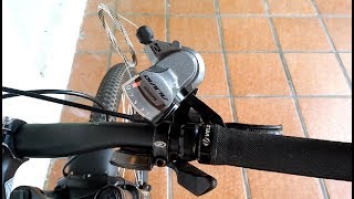 Dica de passador Shimano Alivio M4000 9 velocidades [upl. by Rollo]