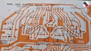 stk 435k circuit diagram 5050 wat amplifier wiring karna sikhen [upl. by Shirlene]