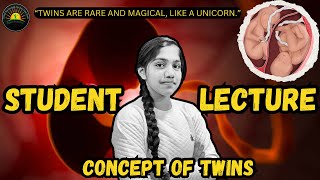 Formation of Twins  Monozygotic and Dizygotic Twins  Student Lecture  Arise Academy Pune [upl. by Ssecnirp465]