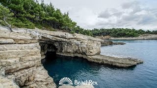 beach Galebove stijene Pula Croatia [upl. by Eitsud948]