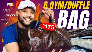 6 Best Budget GYM Bags for MenTravel 🔥 Amazon Duffle Bag Haul Review 2024  ONE CHANCE [upl. by Spiros]