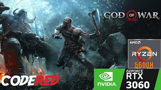 God of War  Ryzen 5 5600H  RTX 3060 6GB Laptop  16GB RAM  Lenovo Legion 5  Graphics comparison [upl. by Nance283]