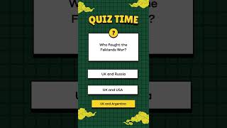 Falklands waruk argentina fought  quiz capitalcitytrivia english capitaltrivia gk [upl. by Oniotna500]