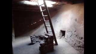 Native American Reconstructed Kiva at Pecos National Historical Park New Mexico [upl. by Desta]