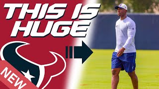 Houston Texans Coaches Blown Away By New Corners [upl. by Severin177]