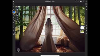 Photoshop on iPad Basic Part6  composite with layer masks [upl. by Upton]