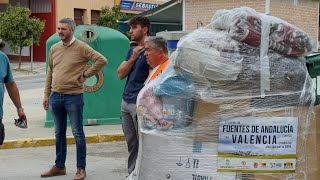 Fuentes de And envía un camión de enseres de primera necesidad para los damnificados por la DANA [upl. by Ramah]