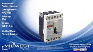 Cutler Hammer HFD3060 Circuit Breaker  For Sale [upl. by Innis]