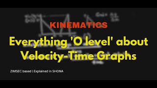 VelocityTime graph  ZIMSEC Olevel Maths  Full Lesson in Shona nerwaAmai [upl. by Nilknarf]