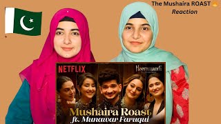 The Cast Of Heeramandi amp Munawar Faruqui  The Mushaira ROAST Pakistani Reaction [upl. by Torp]