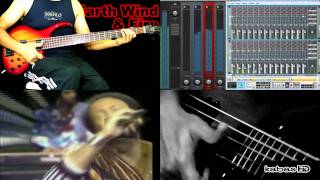 Earth Wind amp Fire  September Slap  Bass Cover [upl. by Leasi686]