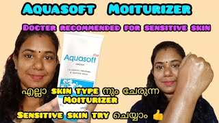 Aquasoft cream deeply nourish and soften skin Aquasoft cream for dry skin malayalam [upl. by Assilram]