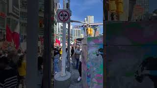 Palestinian protest Downtown Toronto 2024 [upl. by Derna]