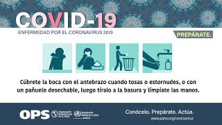 COVID19 ¿Qué es ¿Cuáles son sus síntomas ¿Cómo se transmite … Conócelo Prepárate Actúa [upl. by Pen]