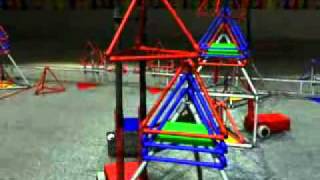 FIRST Robotics 2005 Game Animation [upl. by Ayoj]