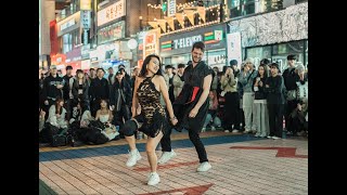 Linda amp Henrik Latin Busking at Hongdae Seoul [upl. by Ulrich]