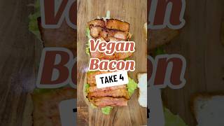 Vegan bacon BEST ONE YET 🥓 shorts [upl. by Sul]