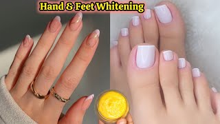 Hand amp Foot Whitening cream✨  Instant Hand amp Feet Whitening Home remedies [upl. by Beau]