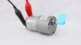 Micro Motor DC com Caixa de Redução 12V  13rpm  85kgfcm [upl. by Ettenaej914]