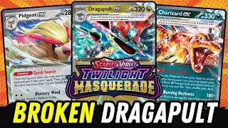 Dragapult ex and Charizard ex Pokemon TCG Deck Guide List Strategy and Gameplay [upl. by Kape]