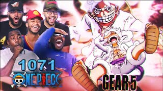 RT TV Reacts to GEAR 5 Luffy One Piece 1071 [upl. by Rebeh]