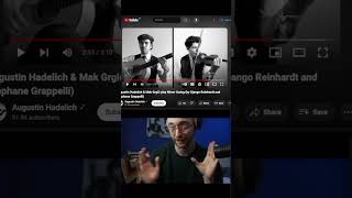 Jazz Violinist reacts Augustin Hadelich plays Grappelli jazzviolin [upl. by Nosreh]