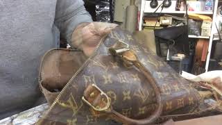 Restoring Louis Vuitton Alma Bag 106 [upl. by Aiem]