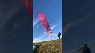 CRAZY Paragliding Take Off 😳😨 [upl. by Dahsra629]