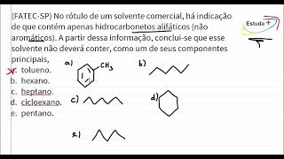 Compostos aromáticos e não aromáticos [upl. by Reseda]