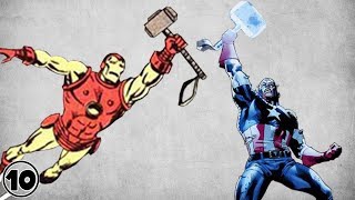 Top 10 Superheroes Who Can Lift Thor’s Hammer – Part 2 [upl. by Daly]