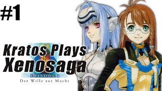 Kratos plays Xenosaga Episode 1 Part 1 Shion and KOSMOS [upl. by Kemble19]