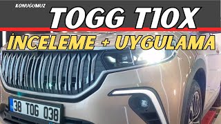 TOGG T10x İncelemesi ve Koruma Uygulamaları  Detailing Dükkanı Kayseri [upl. by Vanzant]