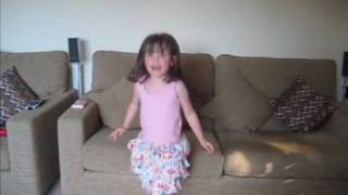 Amy Dancing to Miley Cyrus  Hannah Montana Hoedown Throwdown From Hannah Montana Movie [upl. by Rickie]