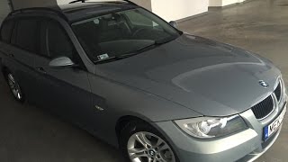 BMW 318D Touring 2008 [upl. by Gudrin]