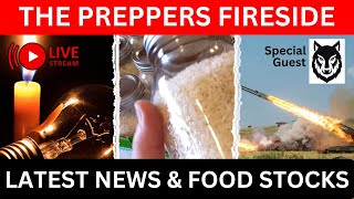 Prepper Food 101 and Latest News  The Preppers Fireside [upl. by Aniroz]