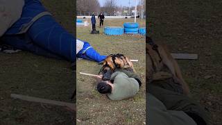 Police dog training😮 K9 Malinois attack in a muzzle GUARDODESSA Odessa Ukraine [upl. by Myers781]