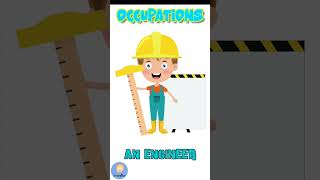 Occupations and Jobs for kids  Talking Flashcards [upl. by Auqenahs]