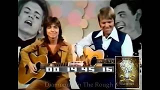 Glen Campbell amp David Cassidy 1971 Everly Brothers Medley Original Post BEST QUALITY on YOUTUBE [upl. by Bowlds232]