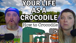 Your Life as a Crocodile Jamestoland  HatGuy amp gnarlynikki Reacts [upl. by Dihaz]