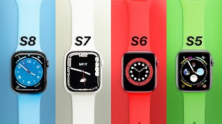 Apple Watch Series 8 vs Series 7654  Should You Upgrade [upl. by Cherie139]