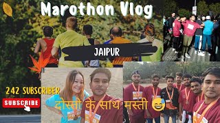 Jaipur Marathon  College Life  Hostel Life  Masti With Friends Vedanta Marathon  Winner 🏆 [upl. by Mcclure918]