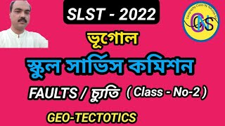 এস এস সি ভূগোল ক্লাস  SLST Geography  Geo Tectonics  Faults  চ্যুতি  SSC Geography mcq [upl. by Bigler]