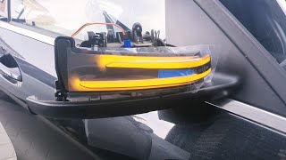 Mercedes  LED Dynamische Spiegelblinker  side dynamic mirror indicators [upl. by Yancy664]