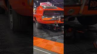 Super convenient electric floor jack at sema [upl. by Drwde]