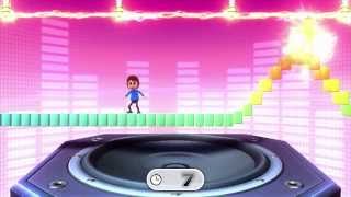 Wii Party U Minigame Showcase  Catch A Wave 1 vs Rivals [upl. by Anipsed]