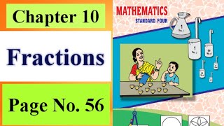 Fractions 4th Class maths page no 56 [upl. by Melli]