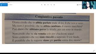 LEARN ITALIAN Congiuntivo Part 2  Congiuntivo Passato [upl. by Wheeler]