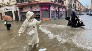 🚨DANA EN MALAGA⚠️Inundaciones MalagaAlerta Rojadana malaga inundaciones [upl. by Gardol914]