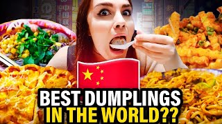 Finding the Best Dumplings in CHINA Street Food Tour amp Ancient Cities [upl. by Angele282]